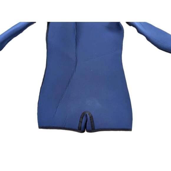 vtg. Henderson Aquatics women’s medium Shorty Long sleeve Wetsuit zipper up - Picture 4 of 16